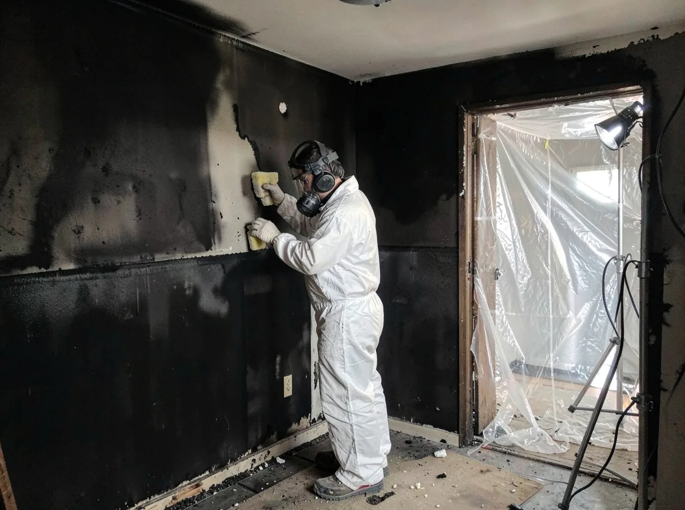 Fire Damage Restoration company in Spencerville, OK